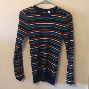 Urban outfitters multicolor striped top
